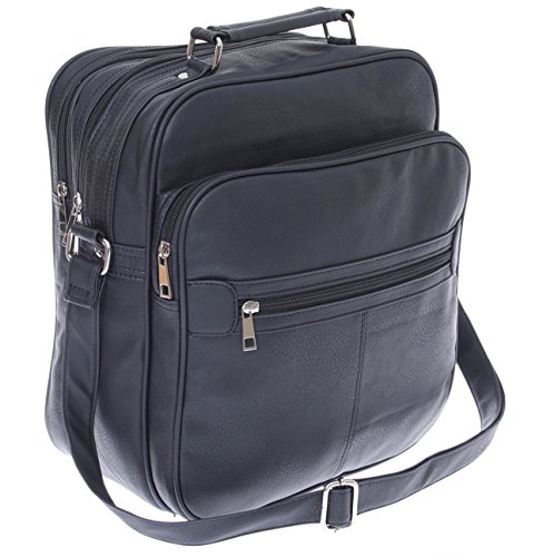 * Kim Kranholdt Sonderposten * XXL Bag – Bolsa compañero de vuelo Messenger Bolso Business trabajo – Bolso para hombre bolso Mujer