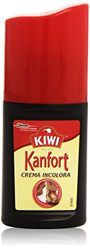 Kiwi Kanfort Crema Reparadora y Renovadora del Color del Calzado con Autoaplicador, Incolora, 50 Mililitros