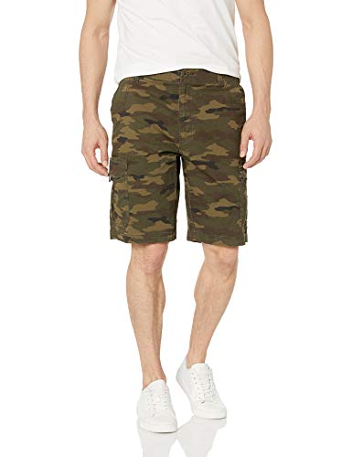 Lee Uniforms Extreme Motion Crossroad Cargo Short Pantalones, Combat Mimetico, 48 para Hombre