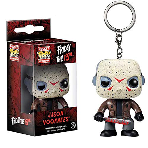 LiQi Llavero de Bolsillo Pop: Viernes The - Jason Keychain Colgante