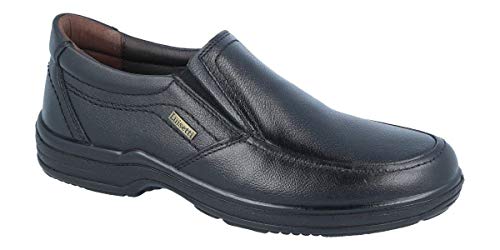 Mocasín de Piel Estilo Sport para Hombre. LUISETTI Zapato Tucson 20400ST Talla 44 Color Negro
