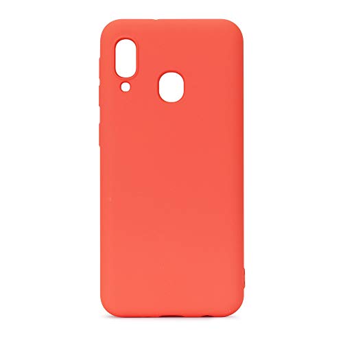 Muvit Life Funda Liquid Soft Samsung Galaxy A20e Coral