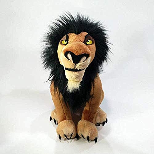 N-K 33 8cm Rey de Peluche de la Jungla Mufasa Simba Scar Lion King Almohada de Peluche de 34cm