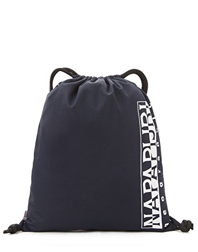 Napapijri HAPPY GYM SACK Mochila tipo casual, 42 cm, 18 liters, Azul (Blu Marine)