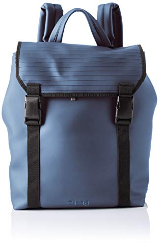 O bag M217, Mochila mujer, Blu navy metal, Unica