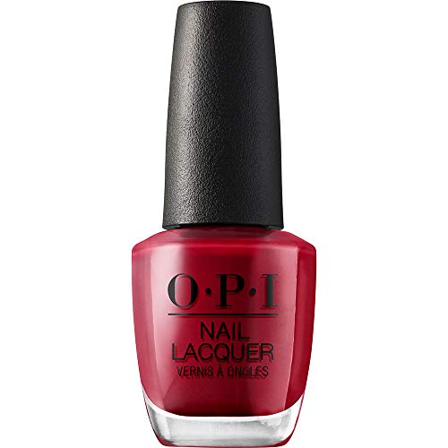 OPI Nail Lacquer - Esmalte Uñas Duración de Hasta 7 Días, Efecto Manicura Profesional, 'OPI Red' Rojo - 15 ml