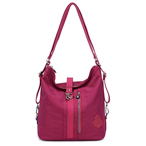 Outreo Bolso Bandolera Mujer Bolsos de Moda Impermeable Mochilas Bolsas de Viaje Sport Messenger Bag Bolsos Baratos Mano para Escolares Tablet Nylon