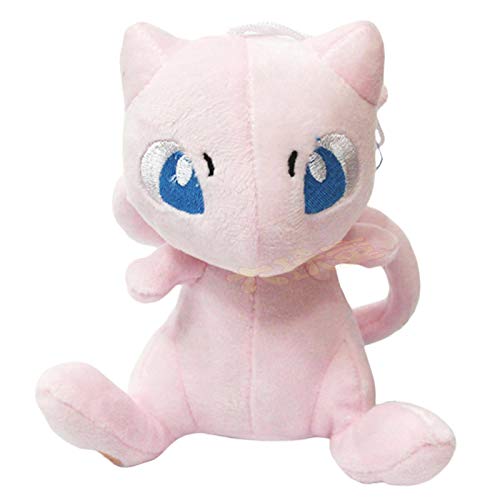 PokéMon Juguetes de Peluche Go Dex Mew muñecos de Animales de Peluche súper Suaves Peluches de Anime Almohadas de Juguete de Felpa para niños 20cm Rosa