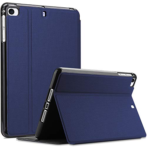 ProCase Funda Delgada para iPad Mini 5 2019 / Mini 4, Mini 1 2 3, Carcasa Protectora con Cubierta Inteligente/Ángulos Ajustables de Visión para iPad Mini 5/4 / 3/2 / 1 - Azul Marino