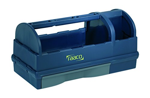 raaco 137195 Caja de herramientas "Open Toolbox", color azul