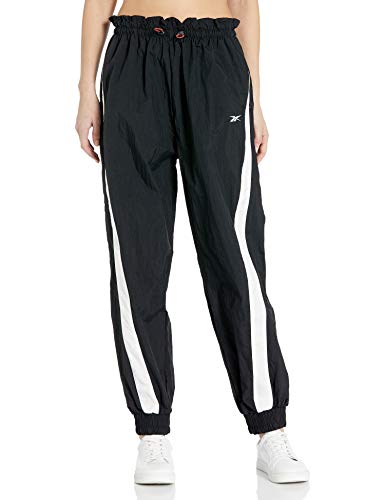 Reebok Studio Woven Pant Pantalones, Negro, Extra-Small para Mujer