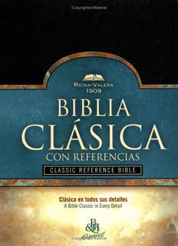 RV 1909 Biblia Clásica con Referencia, negro imitación piel