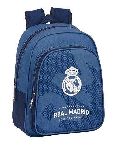 safta 612124524 Mochila pequeña niño adaptable carro Real Madrid CF