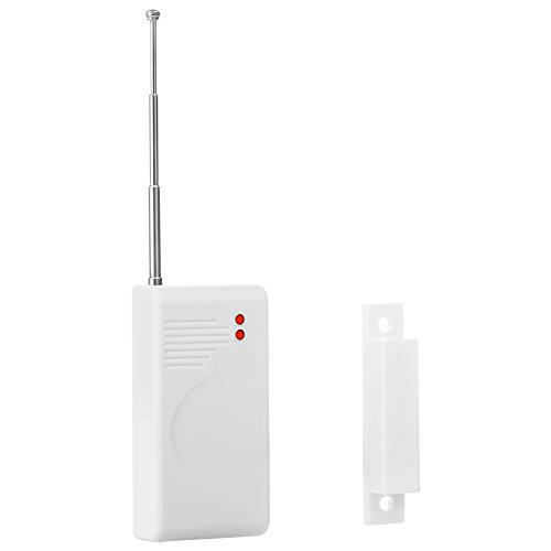 Sensor Magnético Inalámbrico 433MHz Sistema de Alarma Entrada Puerta Ventana Seguridad para Hoga