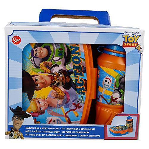 SET BOTELLA SPORT EASY 420 ML, SANDWICHERA FUNNY TOY STORY 4