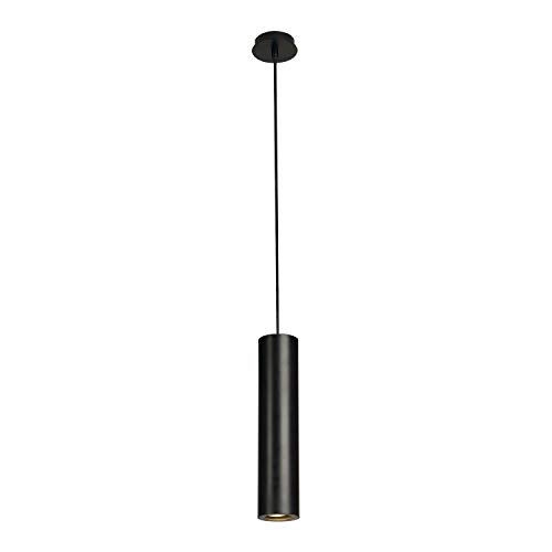 Slv enola-b - Luminaria suspensión pd-1 gu10 50w negro