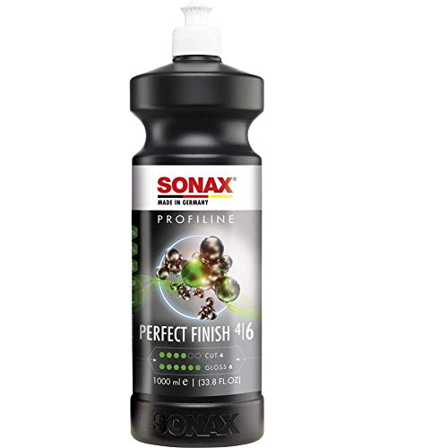 SONAX 02243000 Profiline PerfectFinish Pulimento de acabado para un pulido brillante sin hologramas (1 Litro)