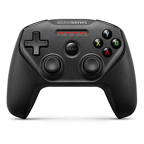 SteelSeries Nimbus - Controlador de Juegos inalámbrico, Bluetooth, 12 Botones, Recargable, (Apple TV/iOS/iPad/iPhone/iPod Touch/Mac), Color Negro