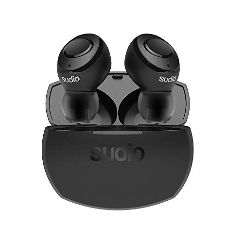 SUD Tolv-R-Black - Auriculares Inalámbricos