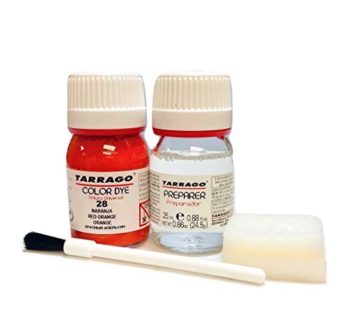 Tarrago | Self Shine Color Dye 25 ml | Tintura Autobrillante para Zapatos y Accesorios | Cubre Rozaduras y Desgastes del Calzado