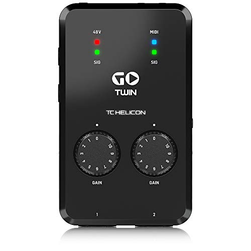 TC Helicon GO TWIN Interfaz de audio/MIDI