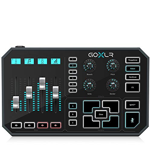 TC Helicon GoXLR Mezclador, Sampler, FX de Voz para Streamers, Regular