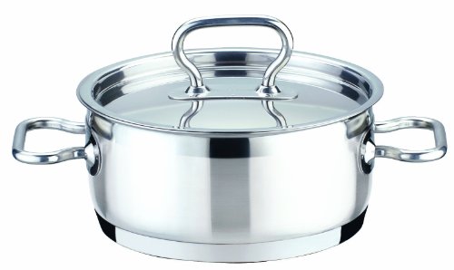 Tescoma Cacerola 20CM C/Tapa INOX Home Profi 3L, Plateado