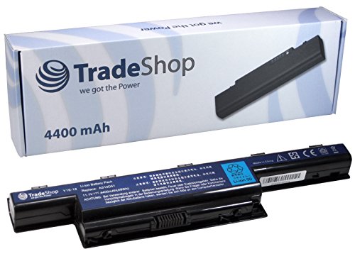 Trade-Shop - Batería de alto rendimiento para portátiles Acer Aspire 5741-5698, 5741-5763, 5741G-332G50Mn, 5741G-5452G50Mnck, 5741G-5452G50Mnkk 5741G-5452G50Mnsk (450Mnk, 450 mAh, 450 mAh) 742Z 5 742Z-P614G32Mnkk 5742G 5742Z 5742ZG 5750.