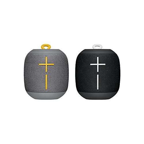 Ultimate Ears WONDERBOOM - Altavoz Bluetooth impermeable con conexión, Negro y gris