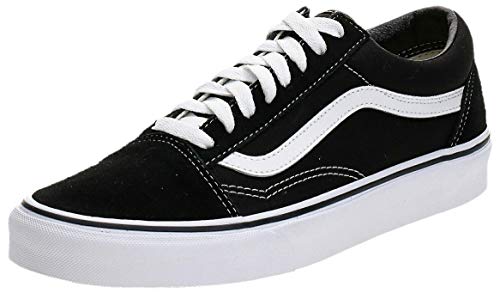 Vans Old Skool, Zapatillas Unisex Adulto, Negro (Black/White), 44