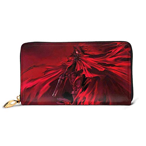 Wallet Purse,Final Fantasy Anime Change Cash Purse, Monederos Premium para Madre, Hija, Novia,10.5(W) x19(L) x2.5(T) cm