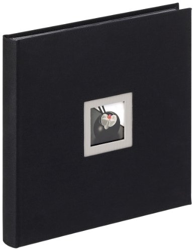 Walther, Black & White, Álbum De Fotos, FA-217-B, 30x30 cm, 50 Páginas Negras, Negro