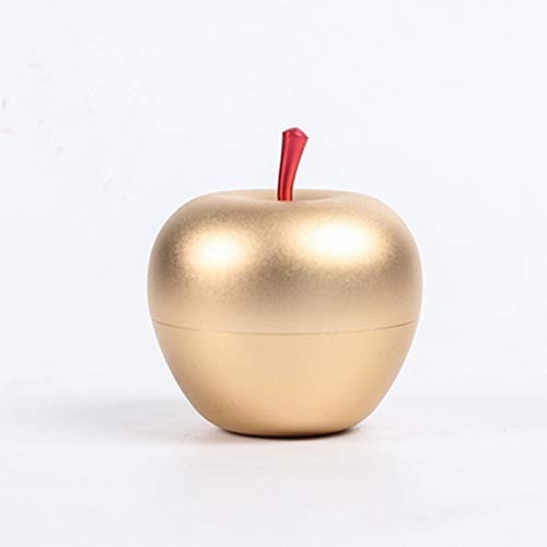 WMYATING El joyero Tiene una Forma novedosa y única, un DIS Caja de joyería con Forma de Manzana joyería de Boda/encarcelamiento Caja de Anillo Creativo Regalos Rosa Oro (Color : Gold)