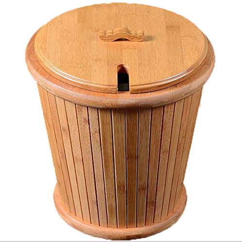 XYSQWZ Tetera De Bambú Tetera De Bambú Juego De Té Heces De Tetera De Madera Barril Y Bote De Basura