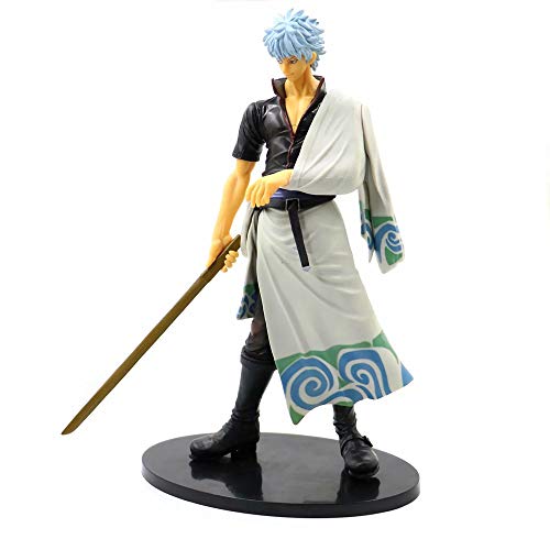 ZDYHBFE Gintama Anime shirayasha Grande tamaño Sakata Gintoki Gran Montaje Boutique figurilla versión Estatua muñeca Escultura Juguete decoración Modelo Altura 25m