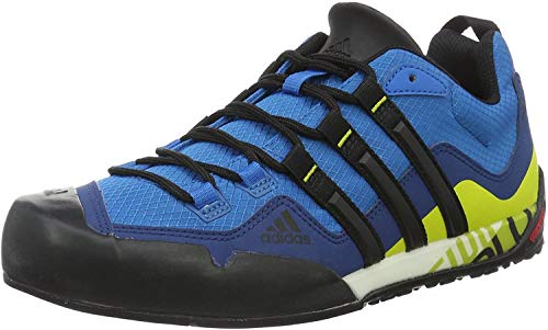 adidas Terrex Swift Solo, Zapatillas de Senderismo Unisex Adulto, Azul (Azuuni/Negbas/Limuni), 46 2/3