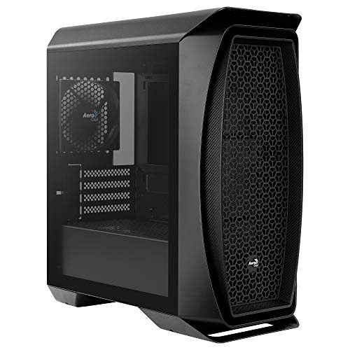 Aerocool AEROONEMINI, Caja PC MicroATX, Panel Frontal y Lateral, Negro