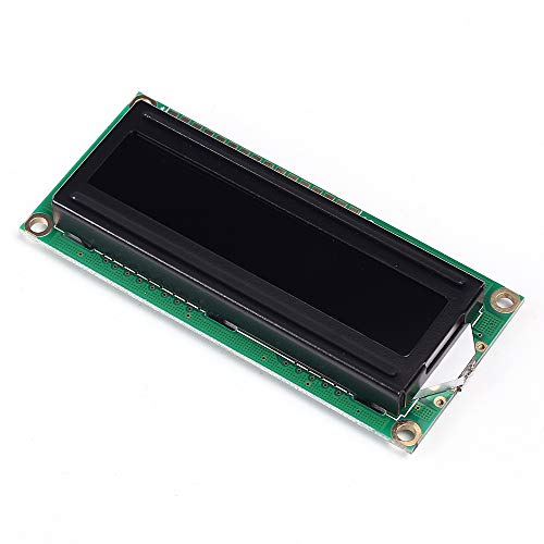 Ailova - Módulo LCD retroiluminado, 5 V, 160 A, pantalla LCD, 16 x 2 puntos, color rojo con caracteres LCD Matrix 1602, módulo de pantalla LCD, rojo, fondo negro