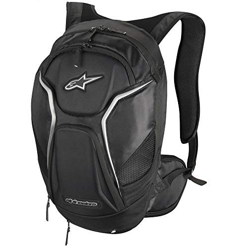 Alpinestars – Mochila Tech Aero, color negro y blanco