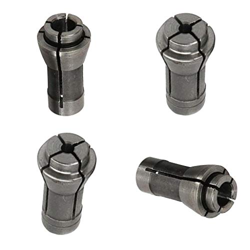 Amuzocity 2 Piezas 3 Mm + 2x 6 Mm Adaptador De Portabrocas Collet Air Die Grinder Cutter Heavy Duty