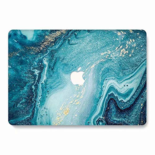 AQYLQ Funda Dura para MacBook Air 13 Pulgadas (A1369 / A1466), Ultra Delgado Carcasa Rígida Protector de Plástico Acabado Mate Cubierta, Azul 19