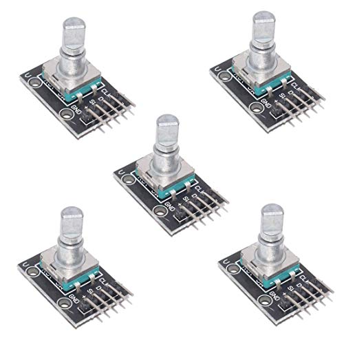 ARCELI 5 unids/Lote Codificador Codificador Rotatorio de Desarrollo de Sensor de Ladrillos para arduino KY-040