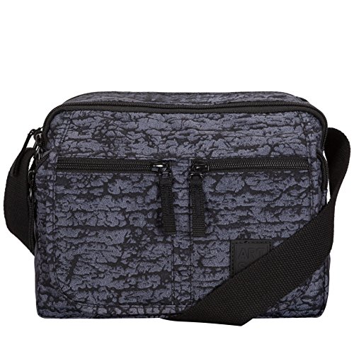 ARTSAC - Twin Sectioned Front Pocketed Bag, Shoppers y bolsos de hombro Mujer, Negro (Black), 240x180x160 cm (W x H L)