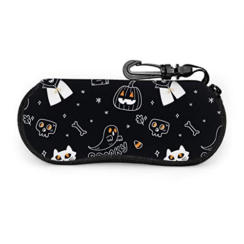 Arvolas Halloween lindo vampiro calabaza linterna fantasma Rip funda de anteojos portátil resistente a la abrasión funda protectora