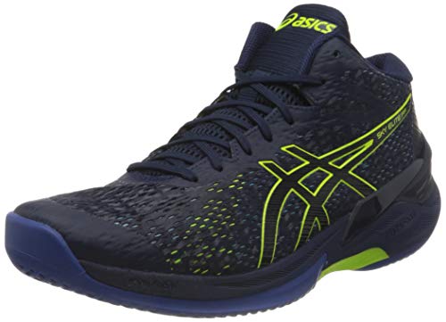 ASICS 1051A032-402_48, Zapatillas de Voleibol Hombre, Azul Marino, EU