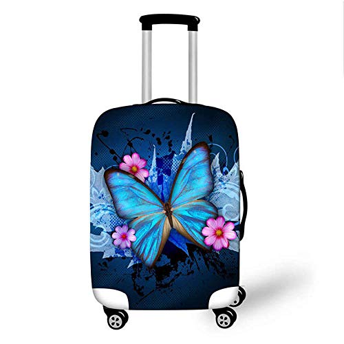 BBOOXX 3D Equipaje Fundas de Maleta Estuche Protector Personalidad Paisaje Impresión Modelo Niño Viajar Carretilla Guardapolvo F-S(18-20in)