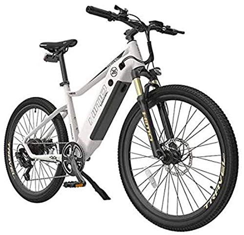 Bicicleta de montaña eléctrica, Bicicleta eléctrica de 26 pulgadas for adultos con batería de iones de litio de 48V 10AH / Motor de 250W DC, sistema de velocidad variable 7S, marco de aleación de alum
