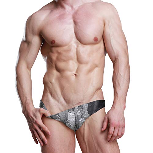 Bikini deportivo para hombre, 35 mm, analógico, para hombre, color negro 1 L