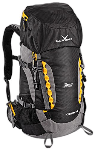 Black Hendedura Adultos Mochila Cheyenne, Color Negro - Negro, tamaño 62 x 30 x 20 cm, 45 Liter, Volumen Liters|45.0