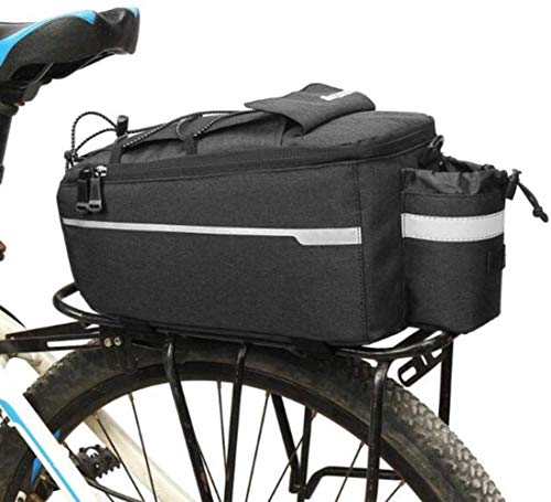 Bolsa de bicicletas de montaña Ciclismo tronco lateral doble Parrilla de portaequipajes posterior del sello Pannier paquete de equitación estante para viajes